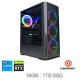 Buy Cyberpower, Intel 5, 16GB RAM, 1TB SSD NVIDIA GeForce RTX 4060 Ti, Gaming Desktop PC at costco.co.uk