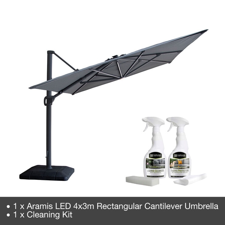 Bundle extras - Cleaning kit, parasol