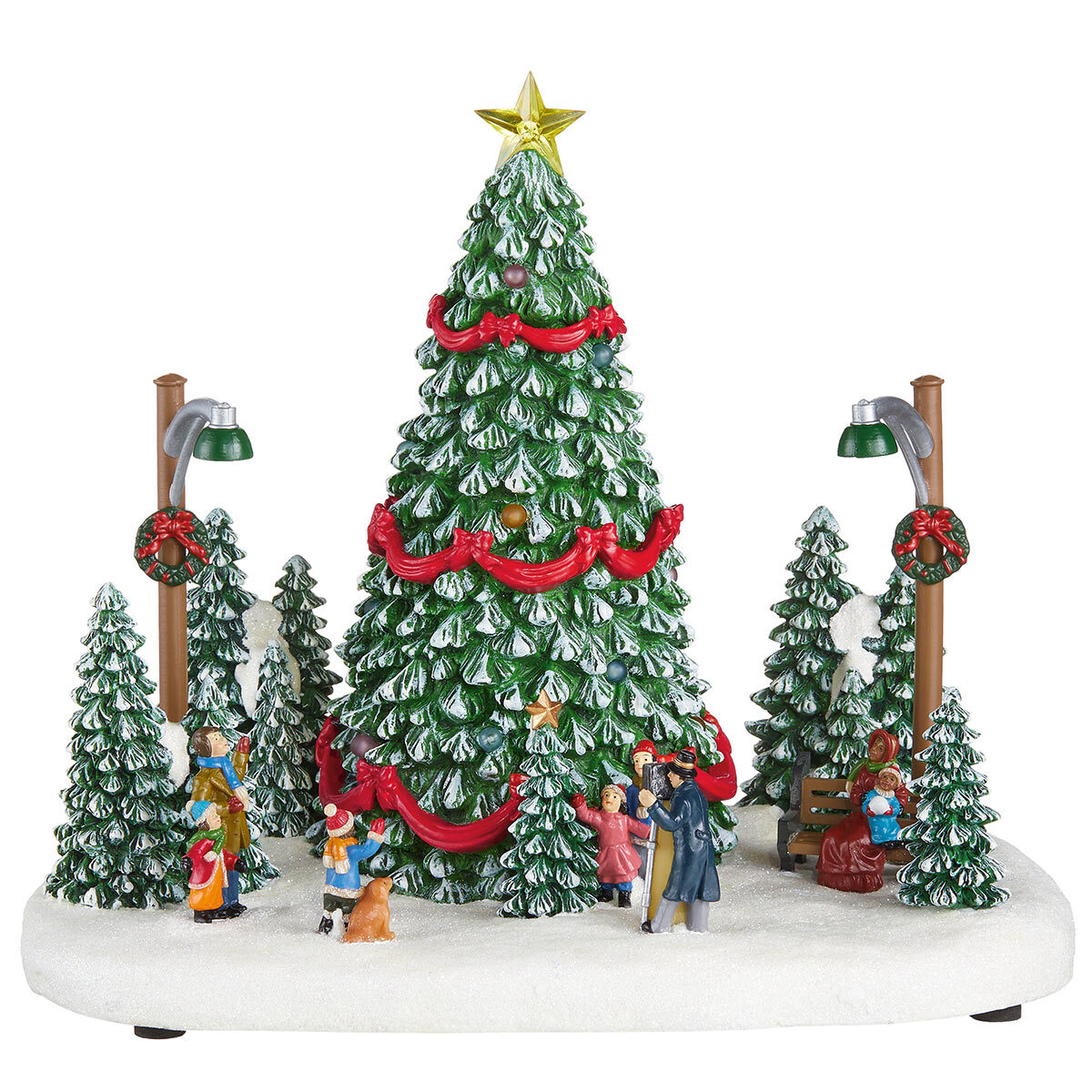 Buy Christmas Holiday Village 30 Pieces Christmas Trees Image at Costco.co.uk