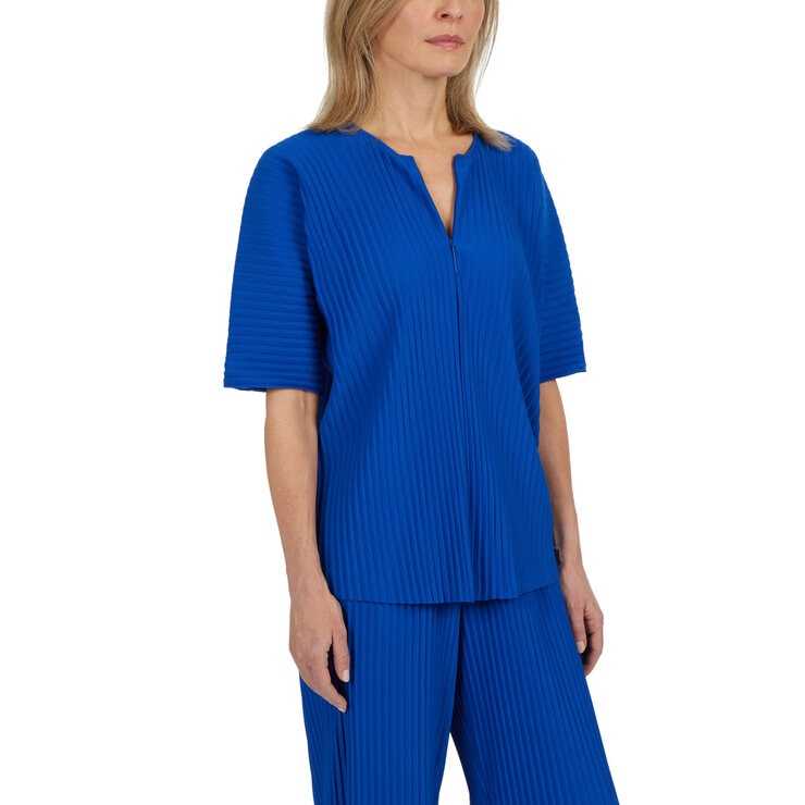 Teddi Rose Ladies Plisse Top in 3 Colours & 5 Sizes Teddi Rose Ladies Plisse Top in 3 Colours & 5 Sizes