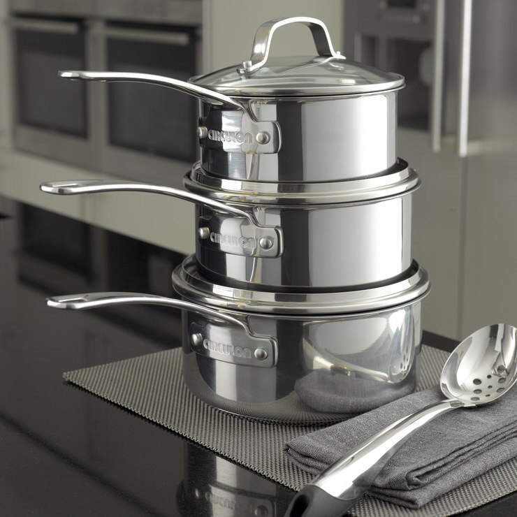Circulon Genesis Stainless Steel Non-Stick 4 Piece ...