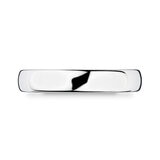 4.0mm Basic Court Wedding band. 18ct White Gold