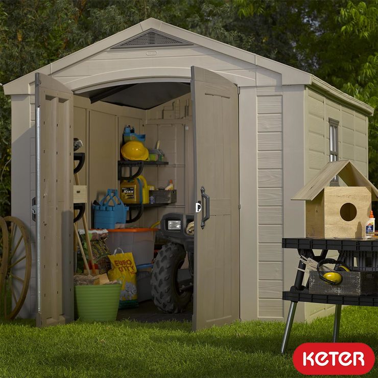 Keter Factor 8ft X 11ft 2 6 X 3 3m Shed Costco Uk