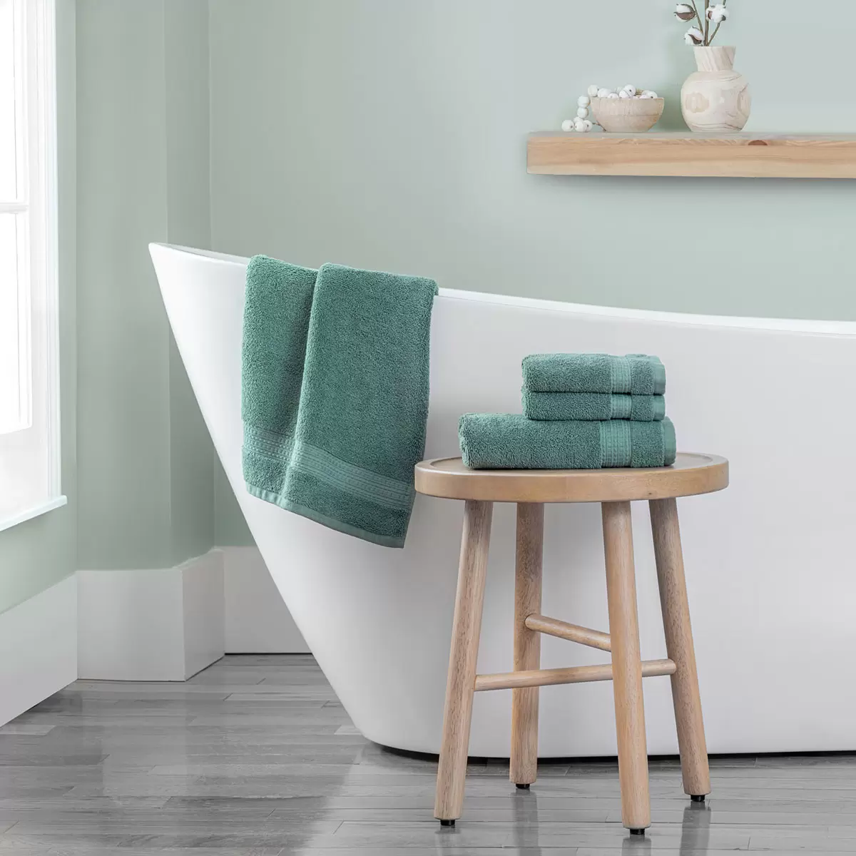 Lenzuola da bagno Grandeur 100% cotone igro, confezione da 2 in 4 colori - Foto 36 di 40