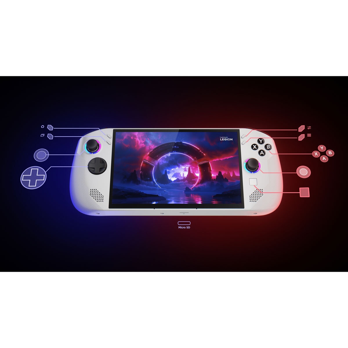 Lenovo Legion Go , AMD Ryzen Z2 Extreme, 16GB RAM, 512GB SSD, 8 Inch Handheld Gaming Console,