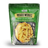 DJ&A Garlic Bread Potato Wedges, 450g