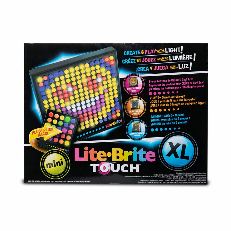 Lite-Brite Touch XL & Mini Touch Combo Pack (6+ Years)