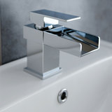 Lifestyle image of the basin tap