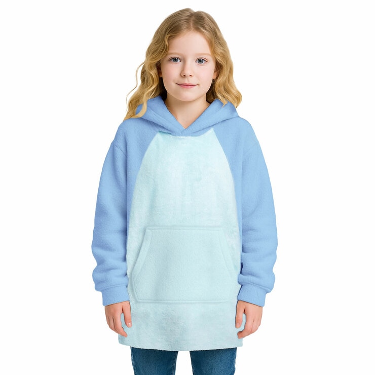 Character Kid's Oversized Hoodie in Stitch