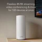 Netgear Orbi Whole Home System, Wifi 7 + 2 Satellite, Tri-Band, 6GHz, RBE773-100EUS