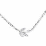0.05ctw Round Brilliant Cut Diamond Pendant, 18ct White Gold 0.05ctw Round Brilliant Cut Diamond Pendant, 18ct White Gold