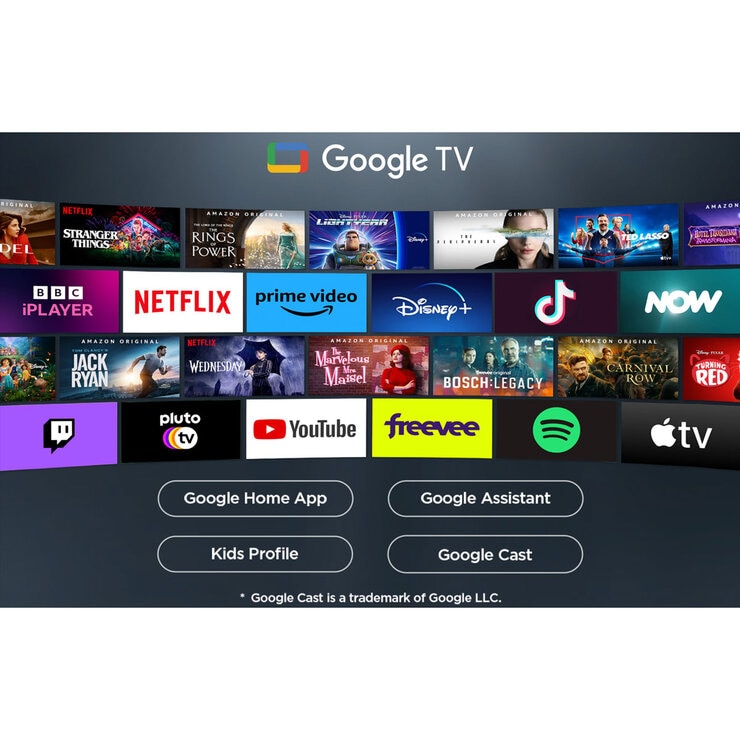 TCL 65P8K-UK 65 Inch QLED TV