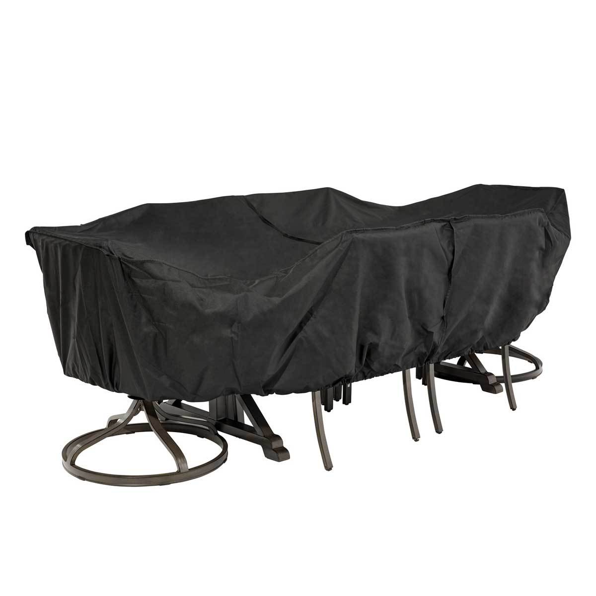 Agio Eldorado 7 Piece Woven Dining Patio Set + Cover Costco UK