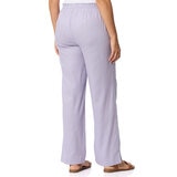 Briggs Ladies Linen Pant in Lilac