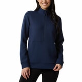 35 Degrees Women's Sueded Tech 1/2 Zip