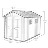 Keter Oakland 7ft 6" x 11ft (2.3 x 3.4m) Shed