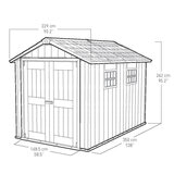 Keter Oakland 7ft 6" x 11ft (2.3 x 3.4m) Storage Shed