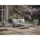 Bramblecrest Capri 4 Piece Patio Seating Set with Coffee Table in 2 Colours