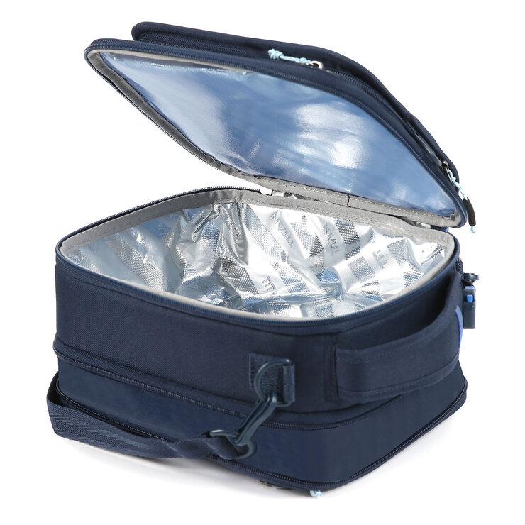 Titan Expandable Lunchbox with Ice Walls in Navy
