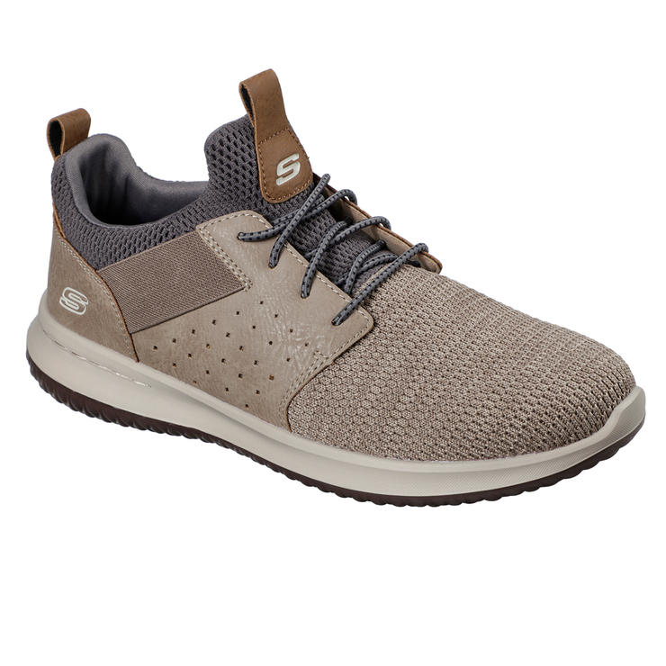 Skechers Delson-Camben Men's Shoes in Taupe | Costco UK