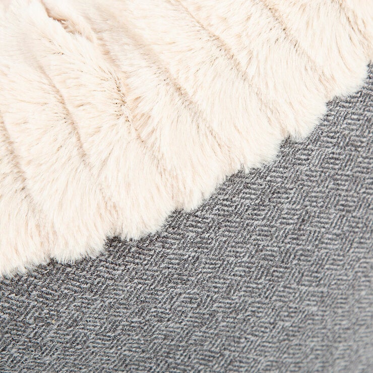 Scruffs® Ellen Donut Medium Bed, 55cm in Grey