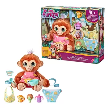 FurReal Piper My Baby Monkey Interactive Animatronic Plush Toy (4+ Years)
