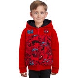 Character Kids Spiderman Plush Hoodie