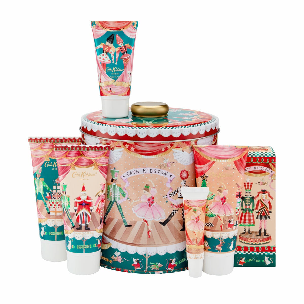 Cath Kidston Nutcracker Body Treats Tin