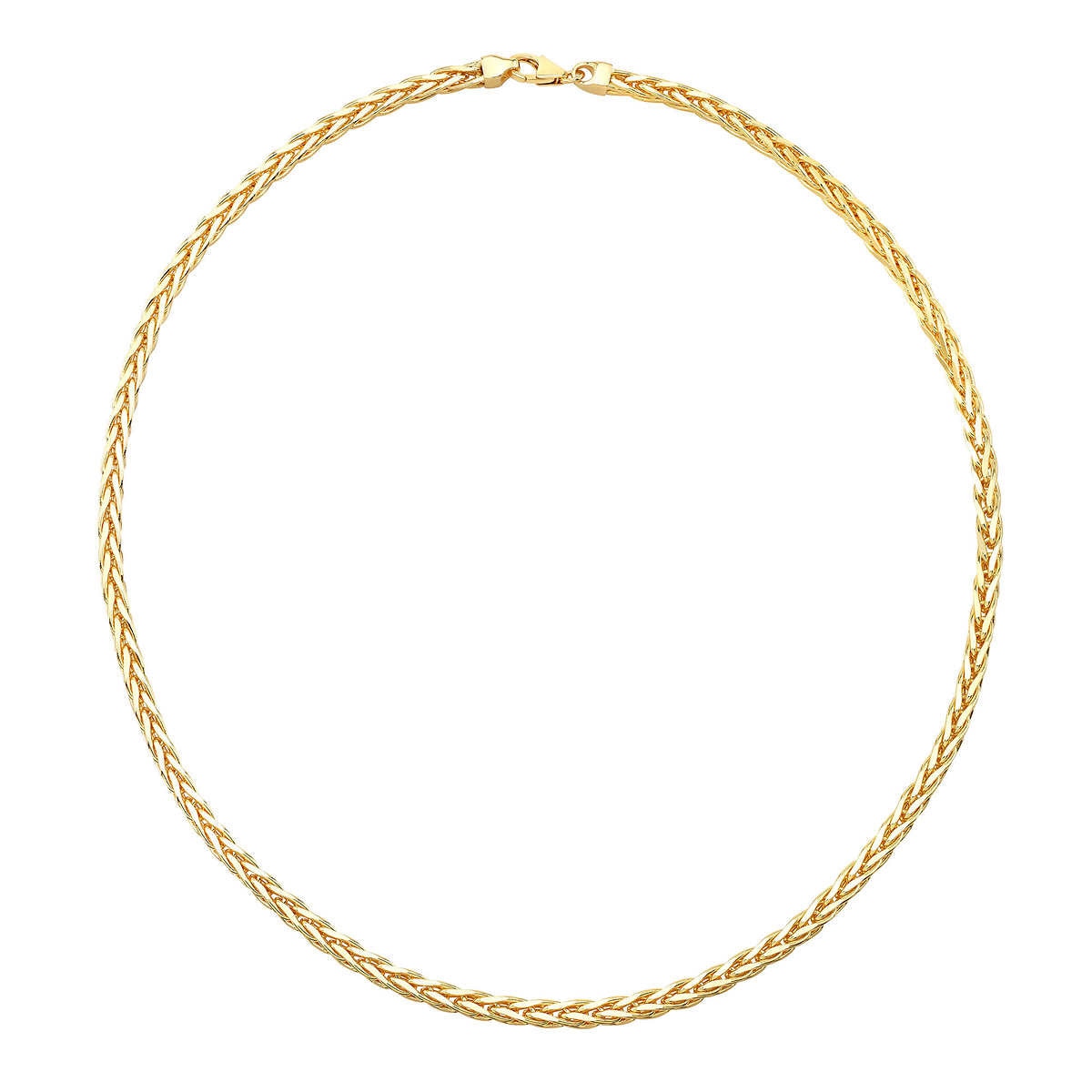 18ct Yellow Gold Wheat Chain Costco UK
