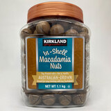 Kirkland Signature In-Shell Macadamia Nuts, 1.1kg