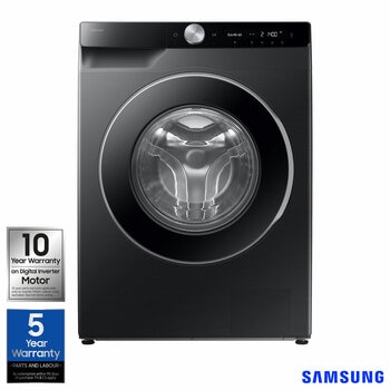 Samsung Series 6 WW90DG6U85LBU1 9kg Washing Machine, A Rated in Black Samsung Series 6 WW90DG6U85LBU1 9kg Washing Machine, A Rated in Black