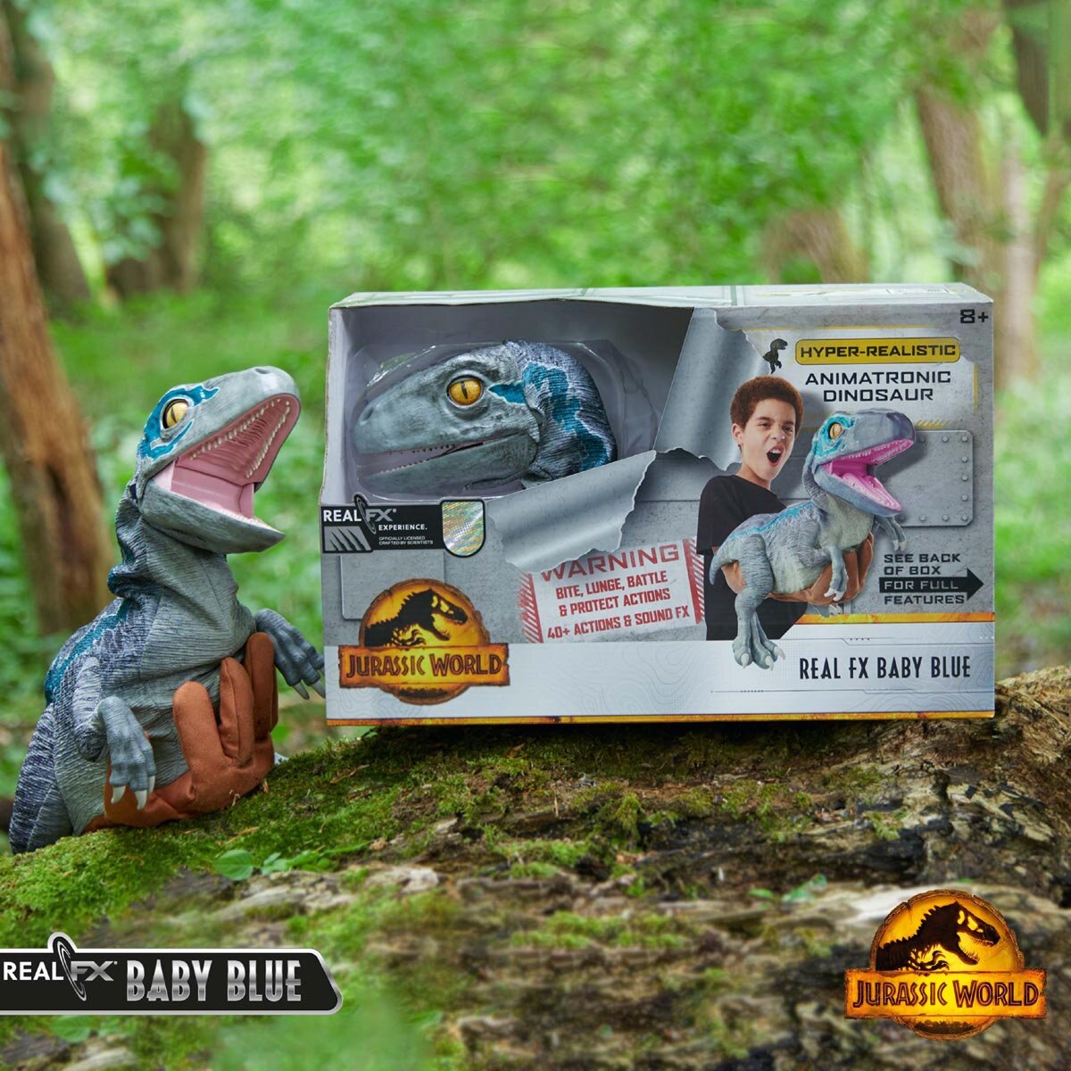 Buy Animatronic Dinosaur Back of Box Image at Costco.co.uk