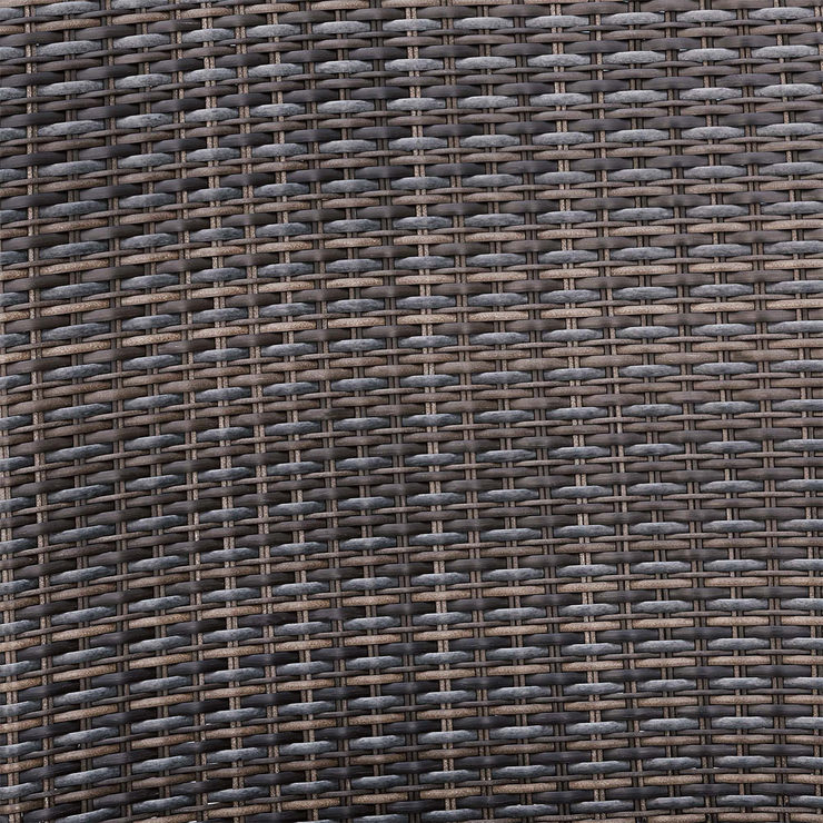 Agio St Louis 7 Piece Woven Bar Height Fire Chat Set 