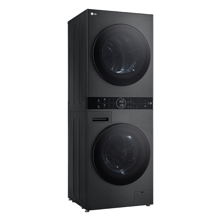 LG WT1210BBTN1, 12kg/10kg, 1400rpm, WashTower, A/A+++ Rated in Black Steel LG WT1210BBTN1, 12kg/10kg, 1400rpm, WashTower, A/A+++ Rated in Black Steel