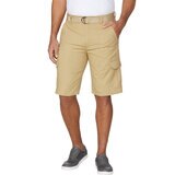 Front image of khaki shorts