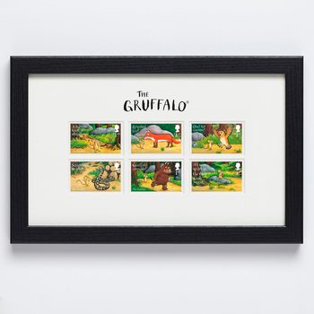 Gruffalo Framed Royal Mail® Collectable Stamps - Stamp Set