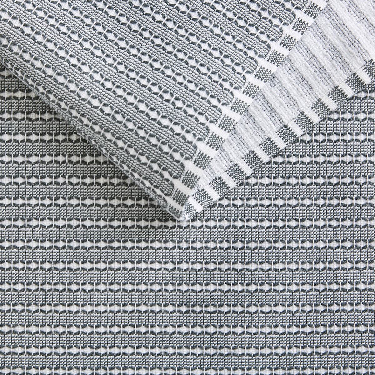 KitchenAid Printed Kitchen Towels Set 8 Pack in Grey