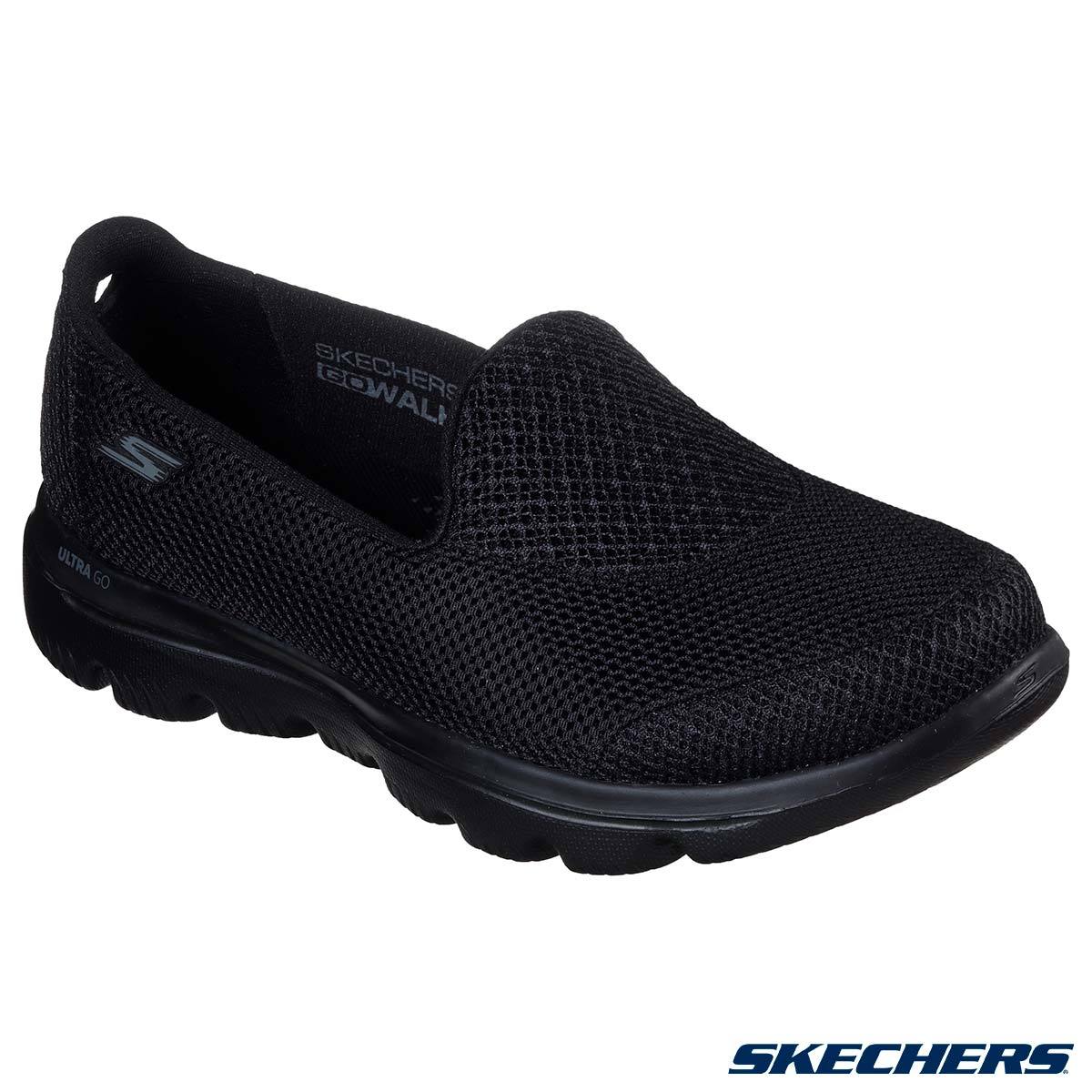 Skechers Evolution Women's Shoes in Black, Size 7 ...