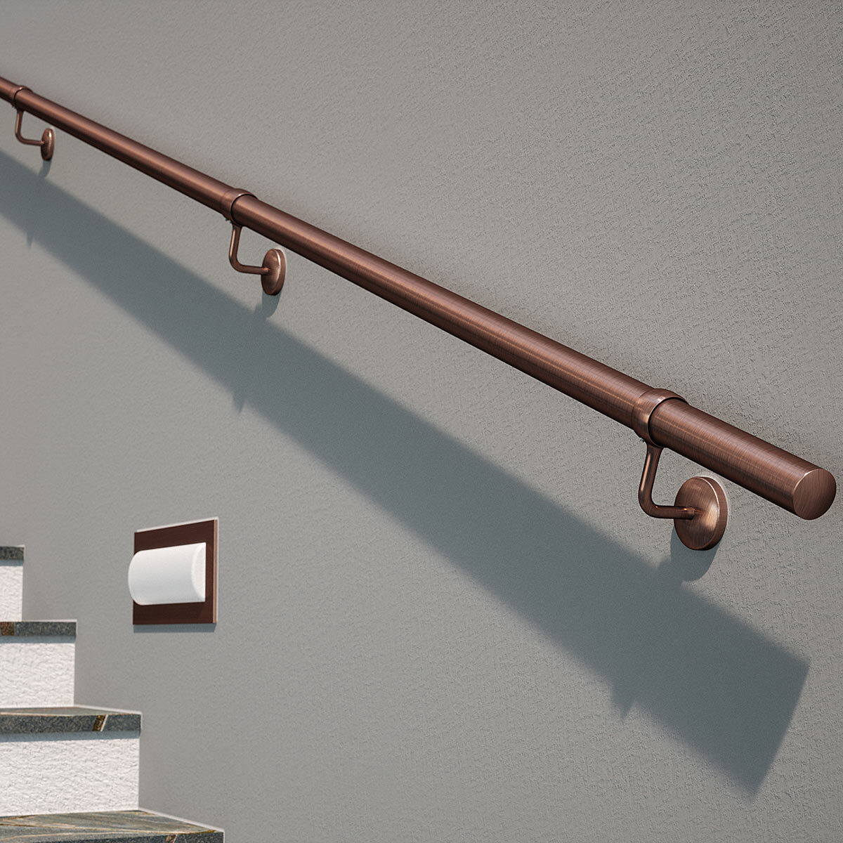 Image for Rothely Hand Rail Antique Copper