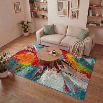 Art Spark Multicolour Rug in 2 Sizes