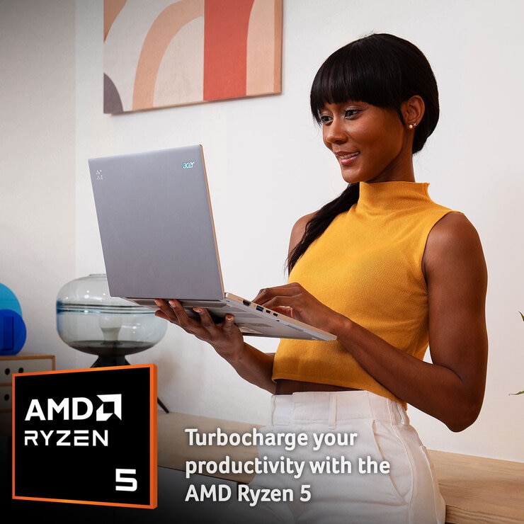 Acer Aspire 14, Ryzen AI 5, 16GB RAM, 512GB SSD, 14 Inch Laptop, NX.JNZEK.001