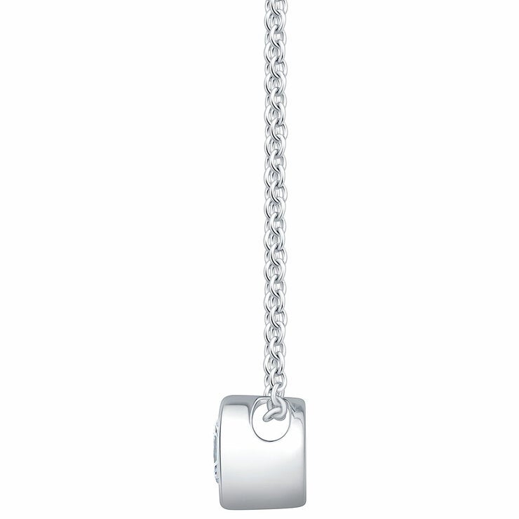 0.30ctw Round Brilliant Cut Diamond Solitaire Pendant, 14ct White Gold 0.30ctw Round Brilliant Cut Diamond Solitaire Pendant, 14ct White Gold