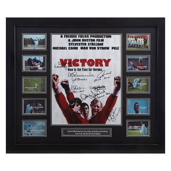 Escape to Victory Signed Framed Film Poster