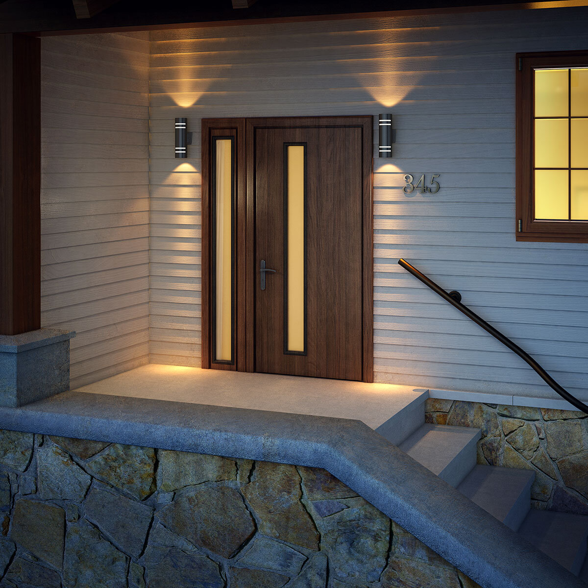Artika V3 Outdoor Indoor Light in Black Costco UK