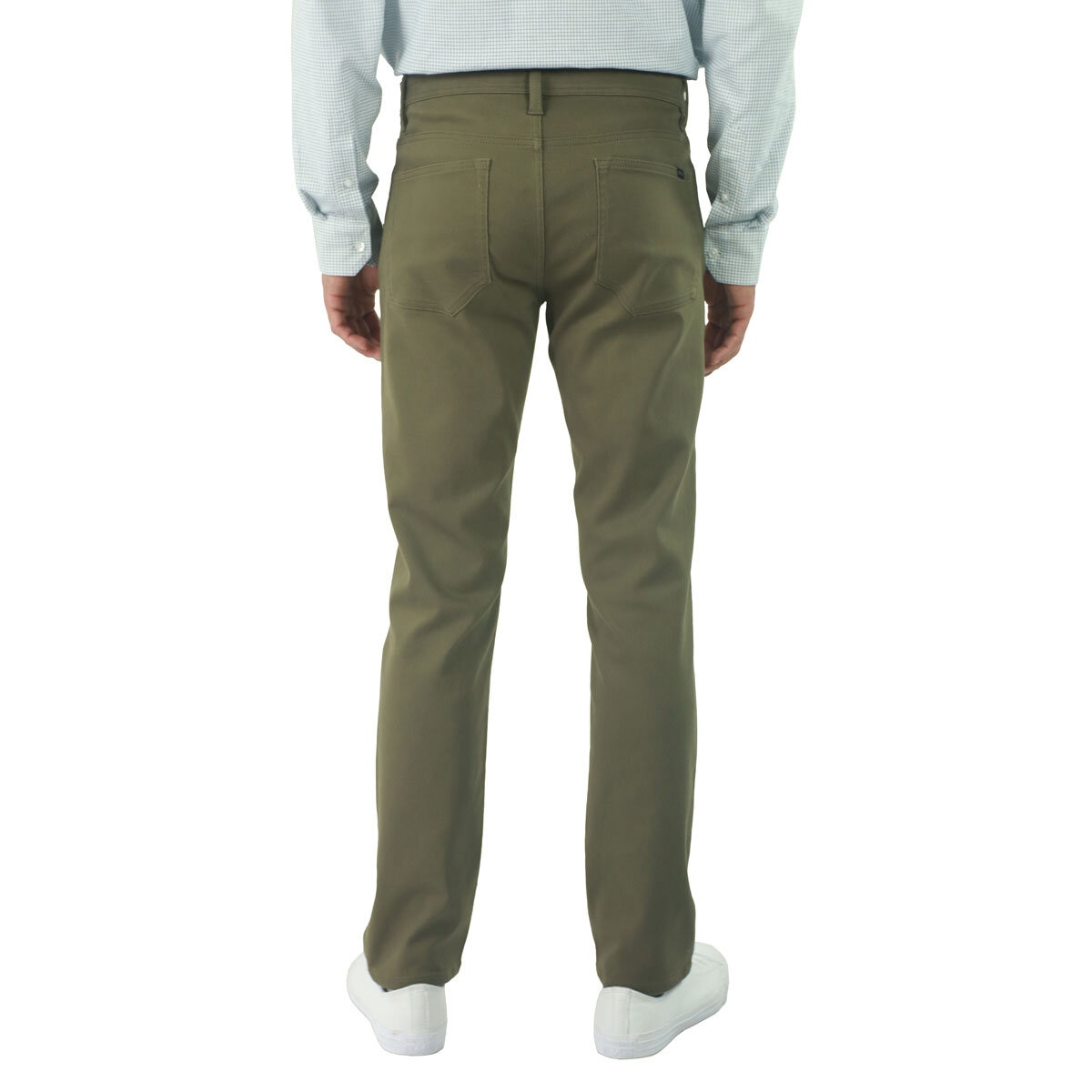 Jachs Men's Summer Commuter 5 Pocket Pant in Olive