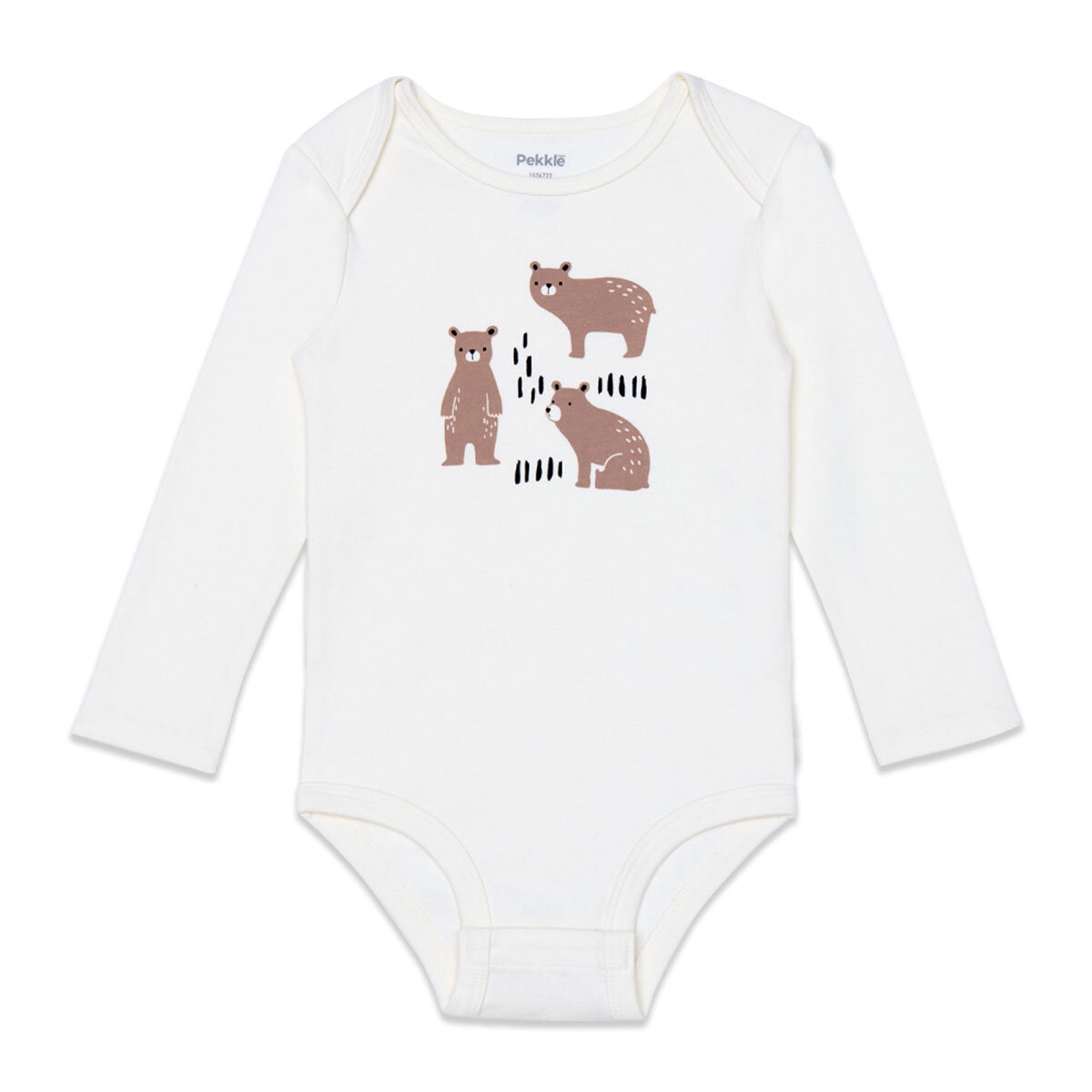 Pekkle 4 Piece Infant Set in Bears