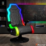 X Rocker Aurora 2.1 Bluetooth RGB Gaming Chair with LED Lights