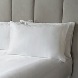 Cocoonzzz 100% Mulberry Silk Pillowcase, Ivory