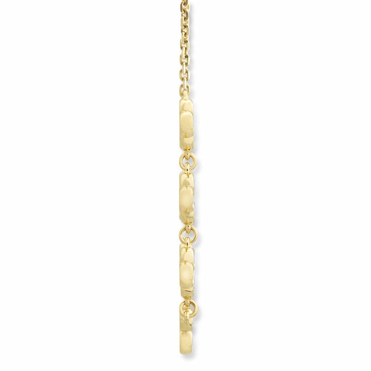 0.38ctw Round Brilliant Cut Diamond Necklace, 18ct Yellow Gold