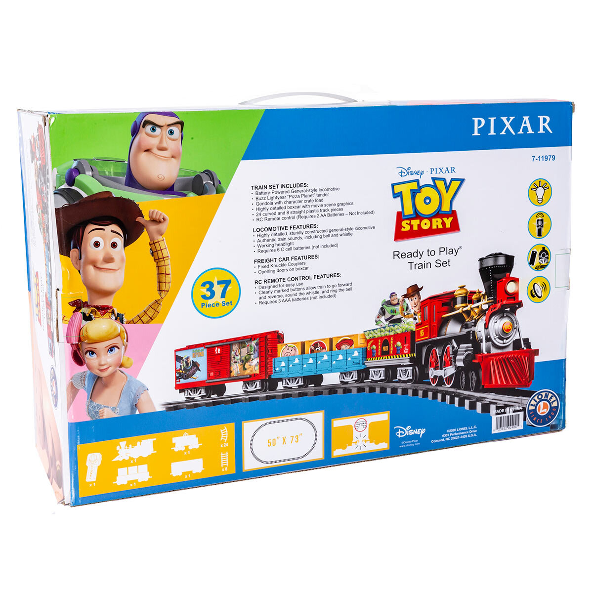 Buy Toy Story Train Set Back of Box Image at Costco.co.uk